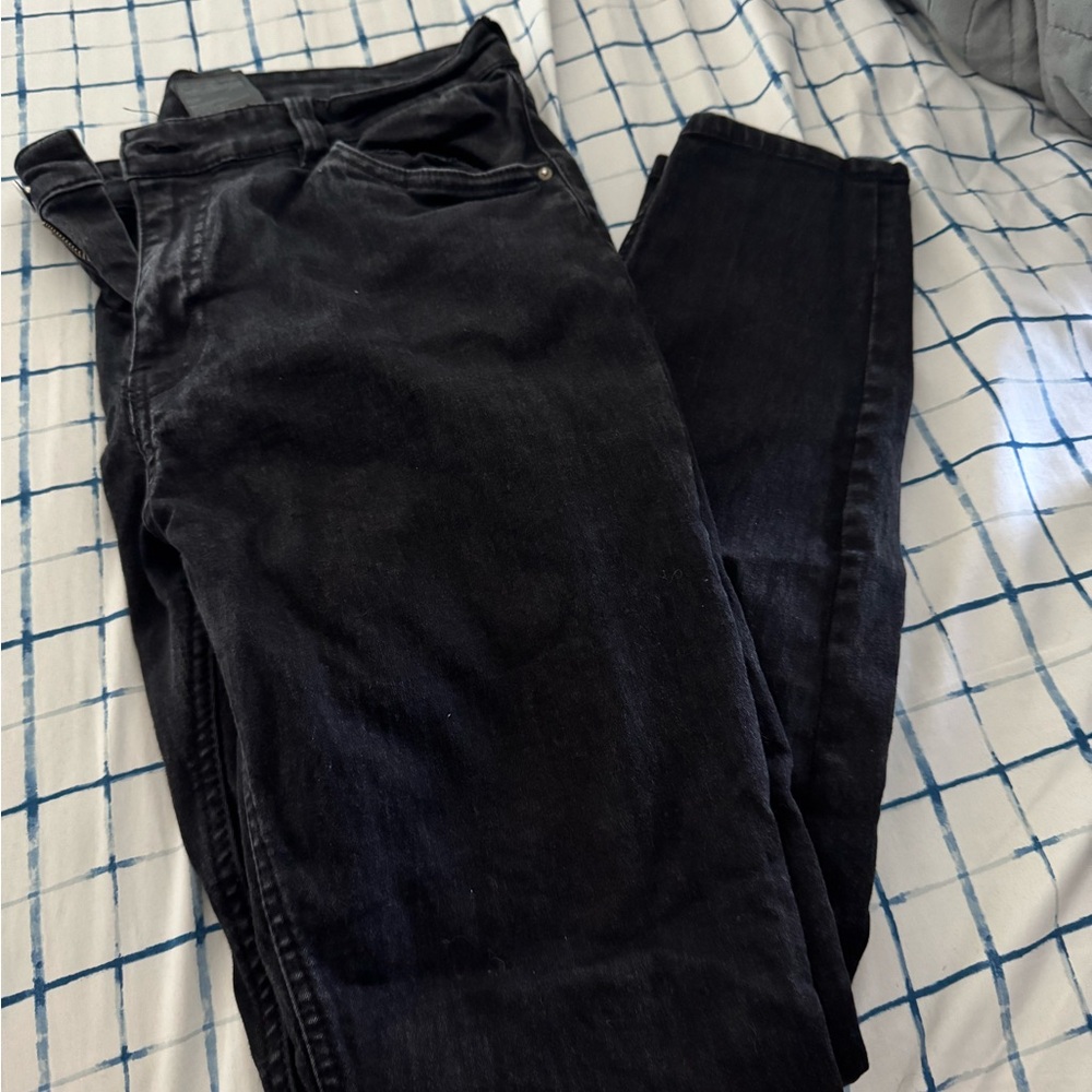 Classic Black Denim Jeans